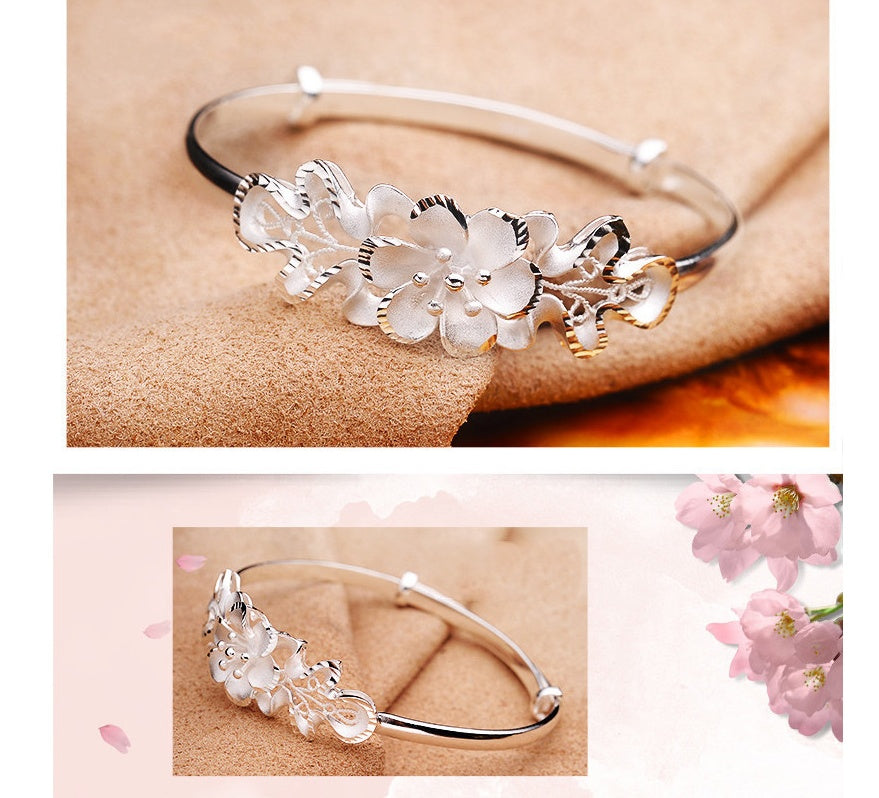 BoldlyBeautiful - Sweet Bauhinia Adjustable Bracelet Flower Vera Jewelry