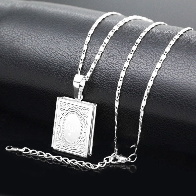 BoldlyBeautiful - Islam Totem Frame Pendant Necklace