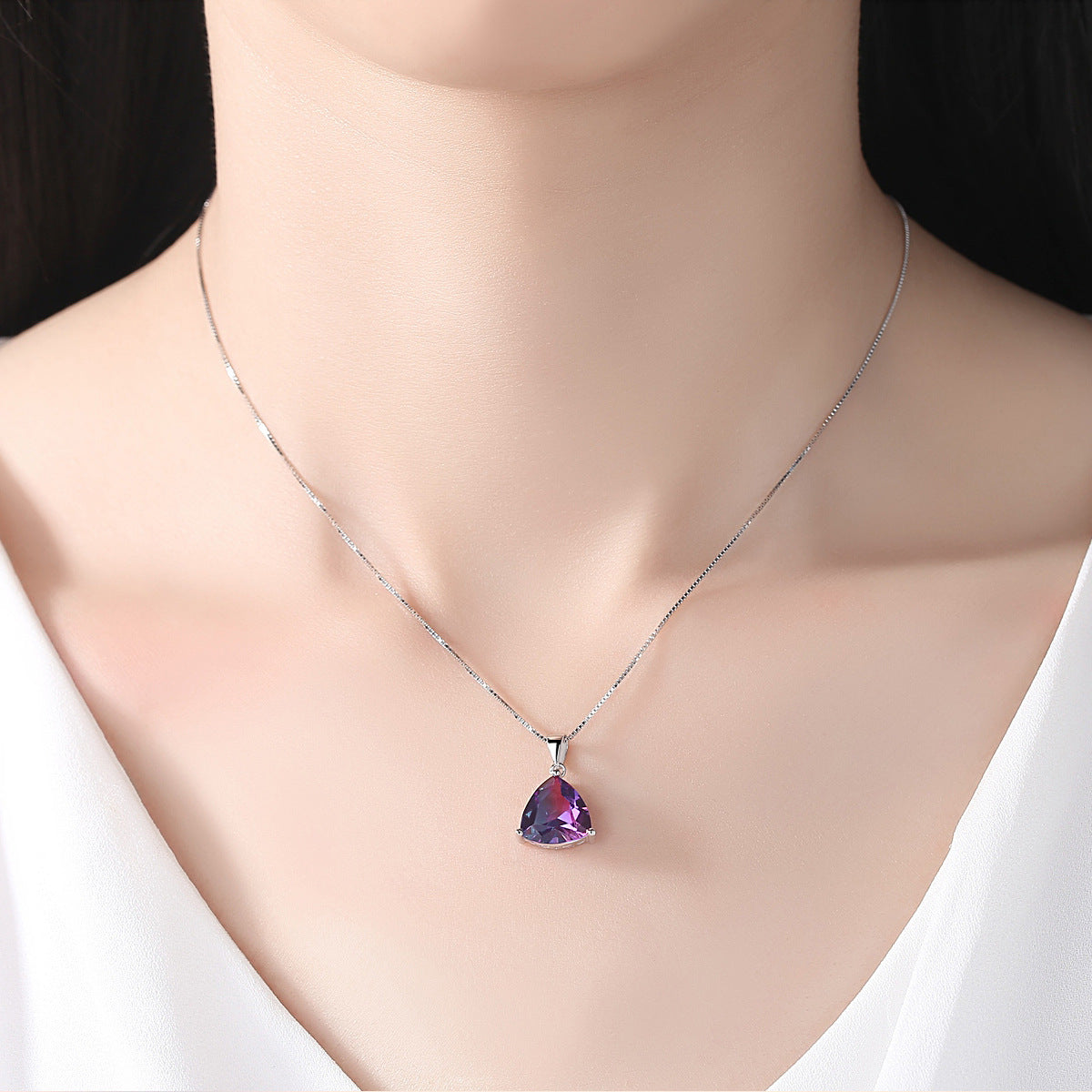 BoldlyBeautiful - Silver Pendant Necklace for Women