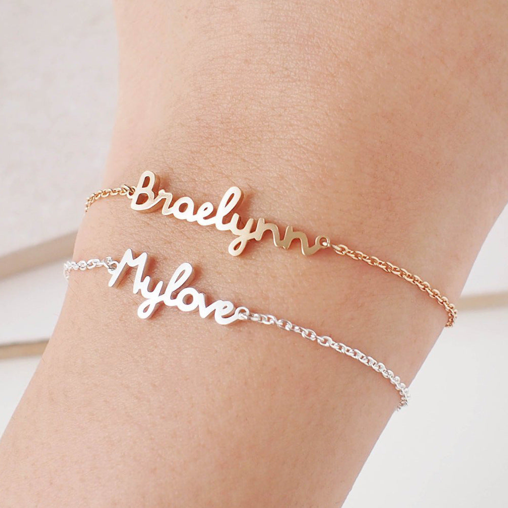 BoldlyBeautiful - Custom Name Bracelet