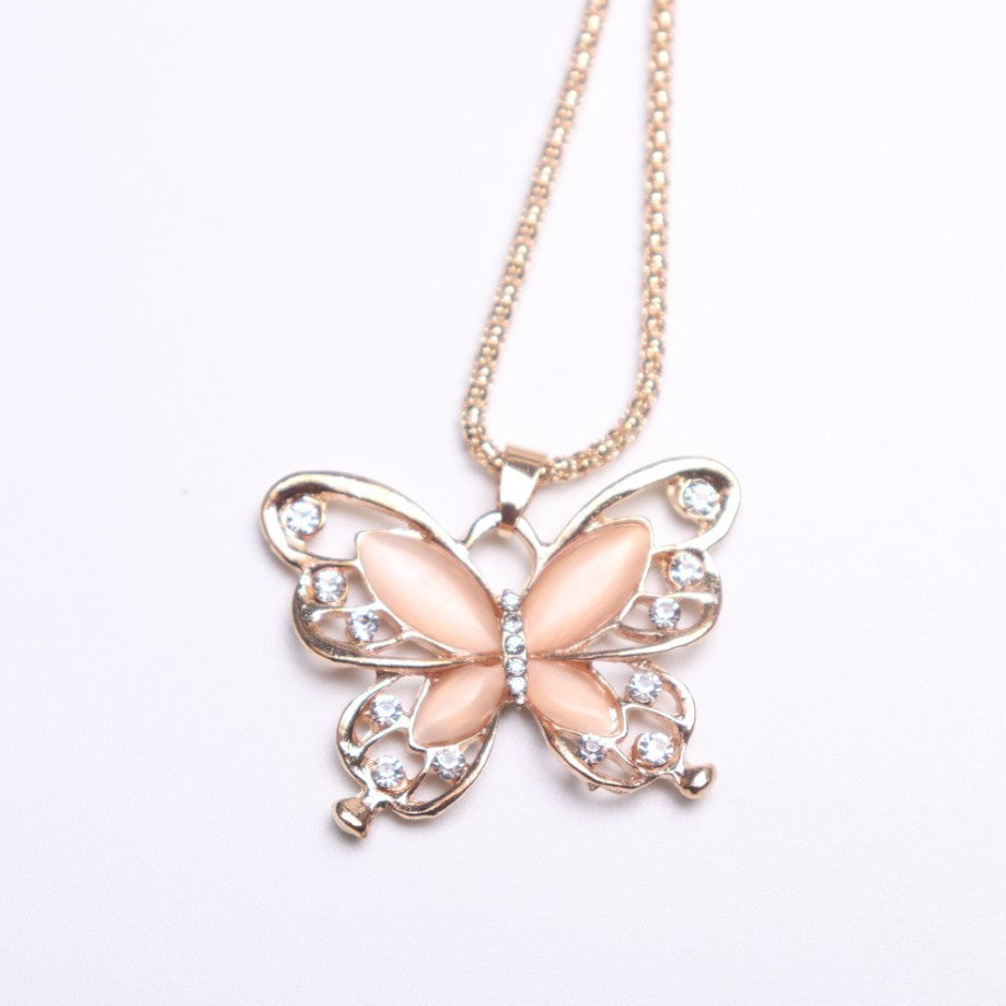 BoldlyBeautiful - Butterfly Spirit Pendant Necklace