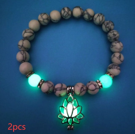 BoldlyBeautiful - Luminous Lotus Yoga Bracelet 2025