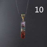 BoldlyBeautiful - Gravel Seven Chakra Spirit Pendant Necklace