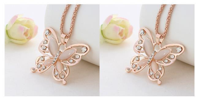 BoldlyBeautiful - Butterfly Spirit Pendant Necklace