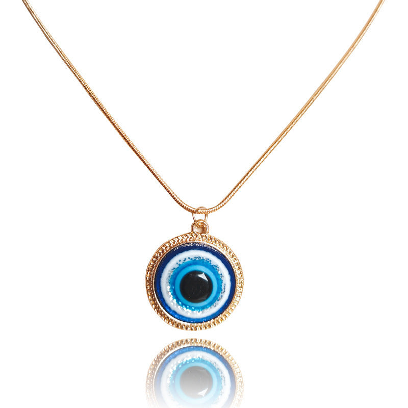 BoldlyBeautiful - Blue Eye Pendant Necklace