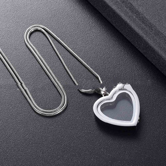 BoldlyBeautiful - Heart-Shaped Cinerary Pendant Set