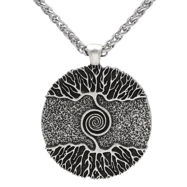 BoldlyBeautiful - Double-Sided World Tree Pendant Necklace