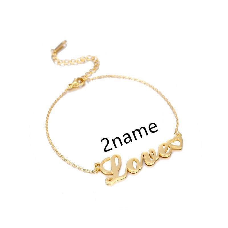 BoldlyBeautiful - Custom Name Bracelet