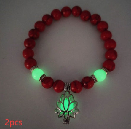 BoldlyBeautiful - Luminous Lotus Yoga Bracelet 2025