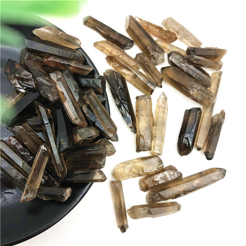 BoldlyBeautiful - Citrine Single-Pointed Crystal Hexagonal Prism Ornaments