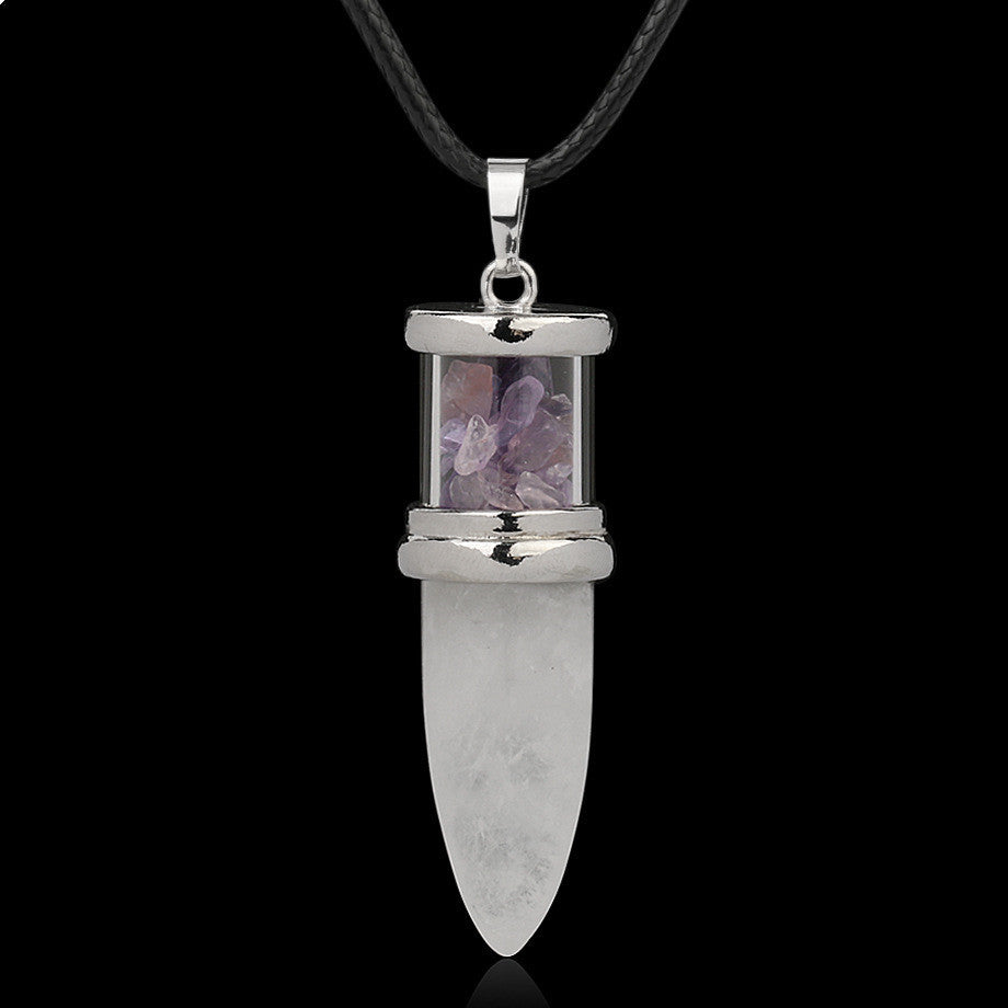 BoldlyBeautiful - Elegant Crystal Pendant Necklace