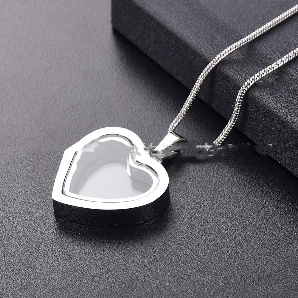 BoldlyBeautiful - Heart-Shaped Cinerary Pendant Set