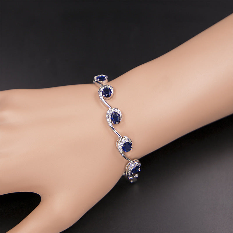 BoldlyBeautiful - Sapphire European and American Fashion Jewelry