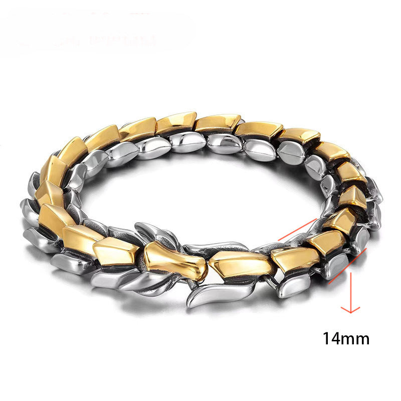 BoldlyBeautiful - Simple Keel Shape Men's Bracelet Fashion Jewelry