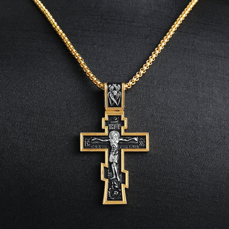 BoldlyBeautiful - Cross Jesus Pendant Necklace