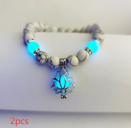 BoldlyBeautiful - Luminous Lotus Yoga Bracelet 2025