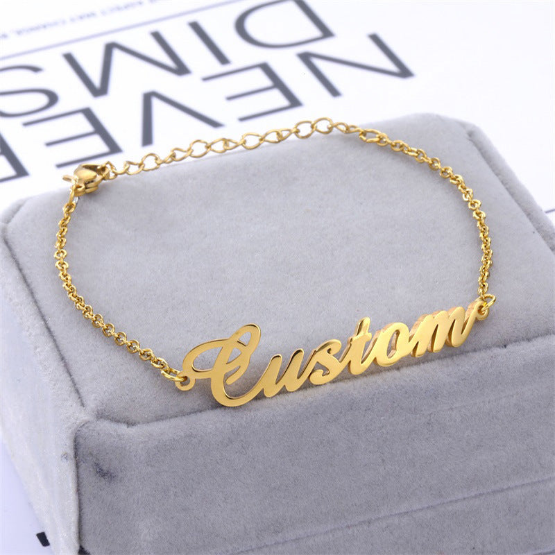 BoldlyBeautiful - Custom Name Bracelet