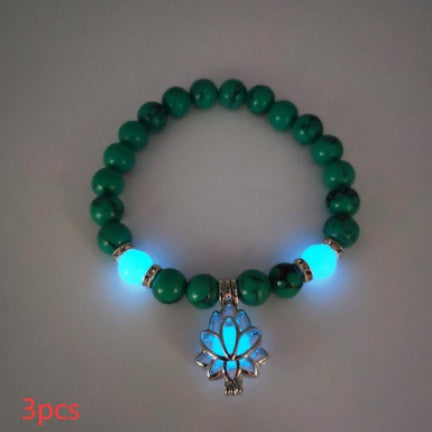 BoldlyBeautiful - Luminous Lotus Yoga Bracelet 2025