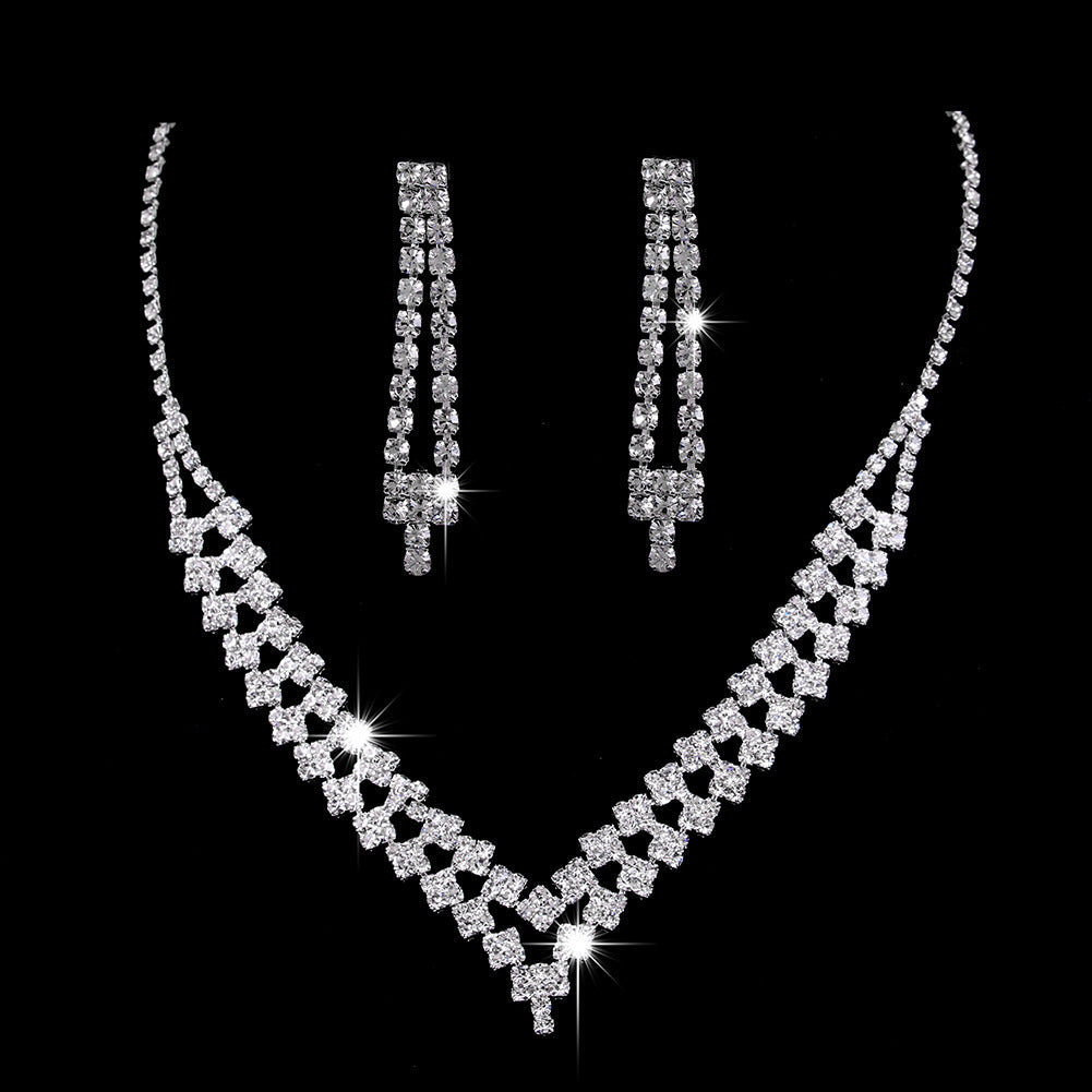 BoldlyBeautiful - Rhinestone Zircon Water Jewelry Set | 2025