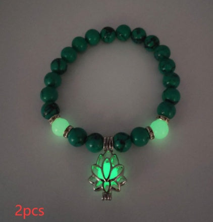 BoldlyBeautiful - Luminous Lotus Yoga Bracelet 2025