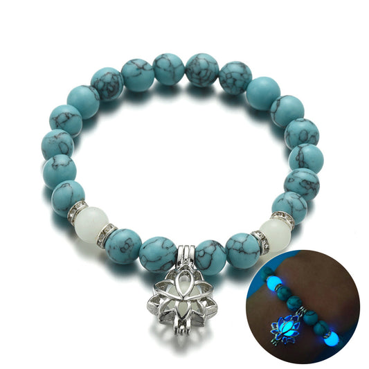 BoldlyBeautiful - Luminous Lotus Yoga Bracelet 2025