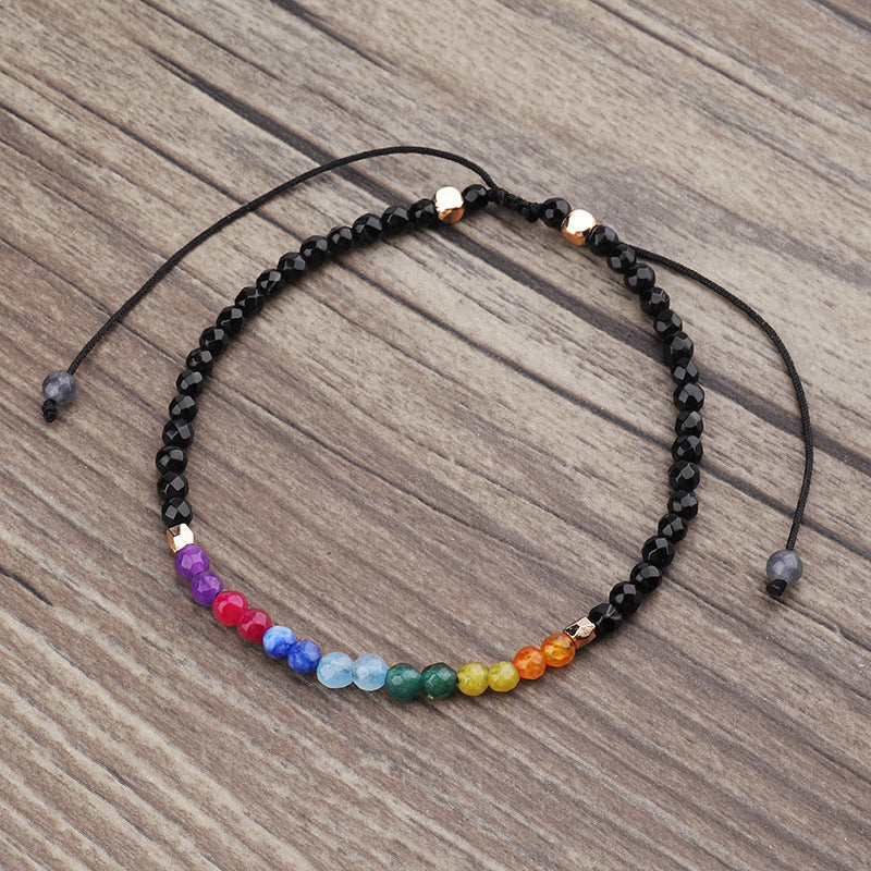 BoldlyBeautiful - Seven Chakra Bracelet with 12 Constellations