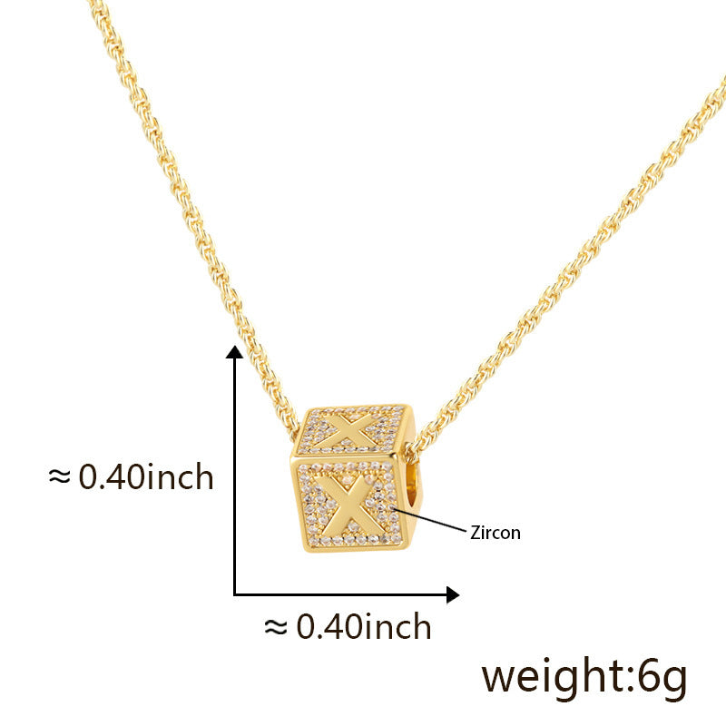 BoldlyBeautiful - 26 English Letter Pendant Necklace