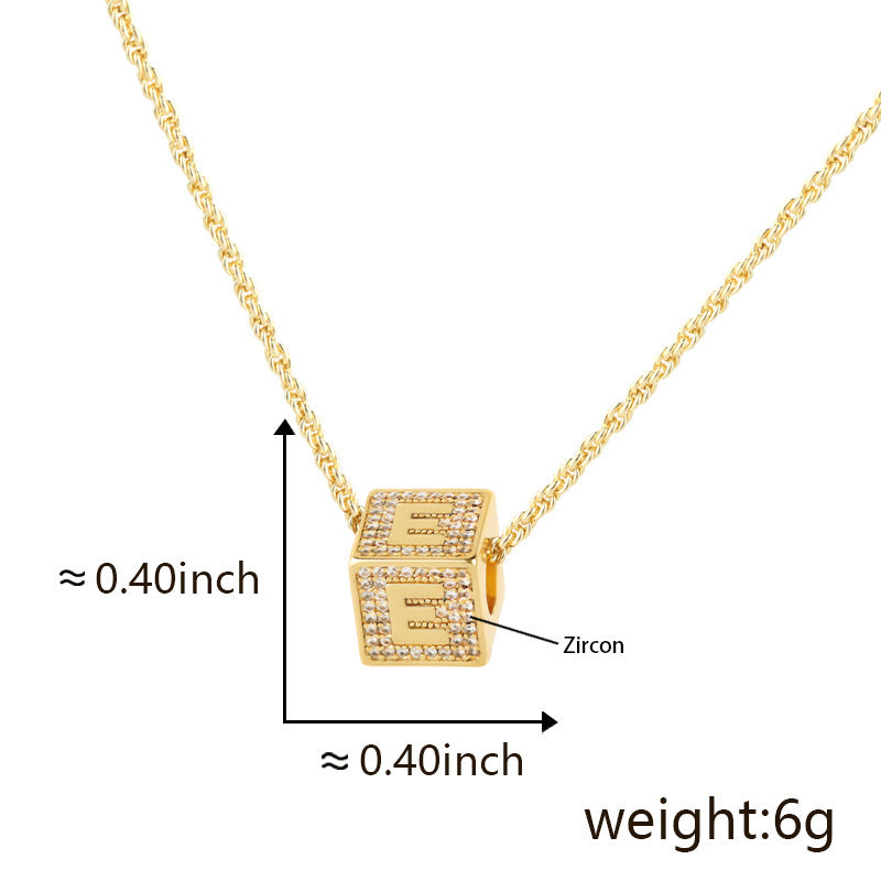 BoldlyBeautiful - 26 English Letter Pendant Necklace