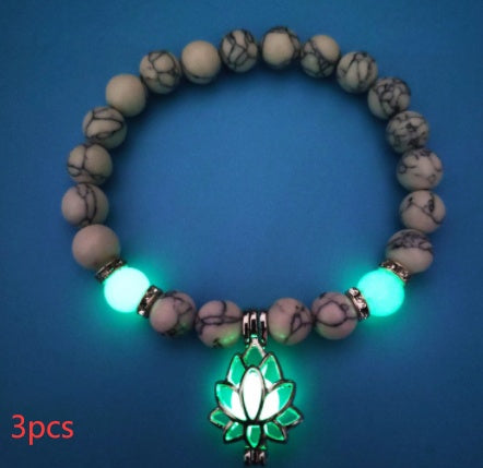 BoldlyBeautiful - Luminous Lotus Yoga Bracelet 2025