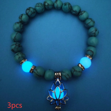 BoldlyBeautiful - Luminous Lotus Yoga Bracelet 2025