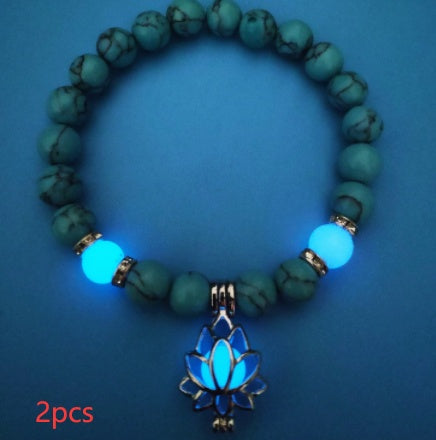 BoldlyBeautiful - Luminous Lotus Yoga Bracelet 2025