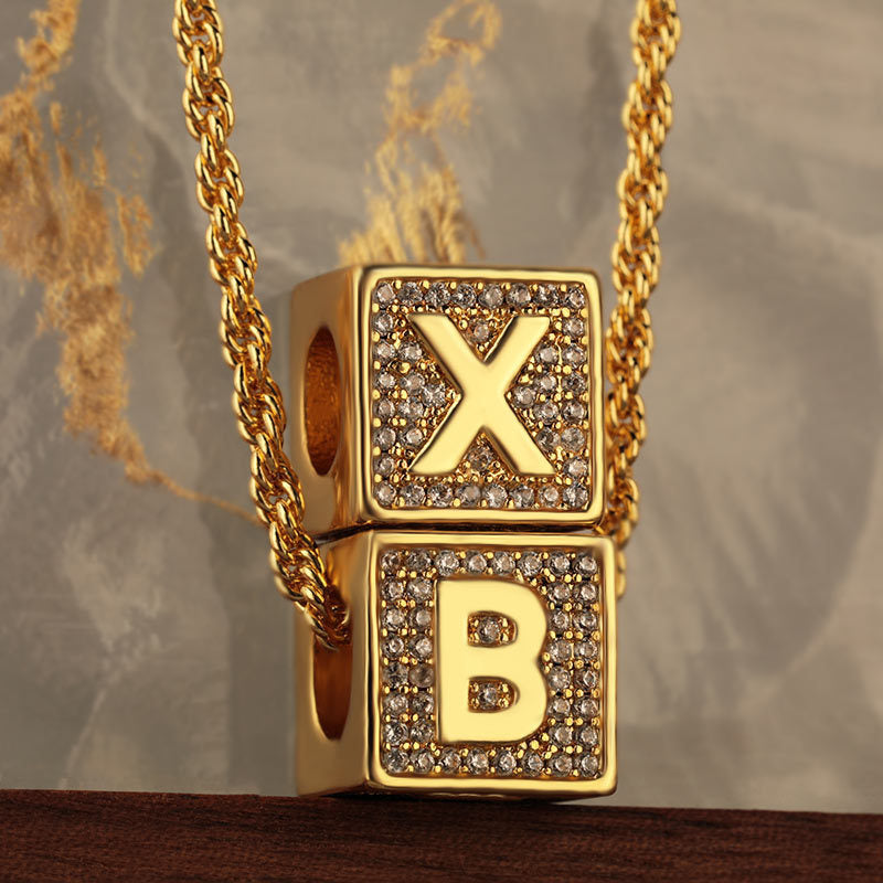 BoldlyBeautiful - 26 English Letter Pendant Necklace