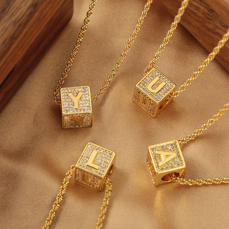 BoldlyBeautiful - 26 English Letter Pendant Necklace