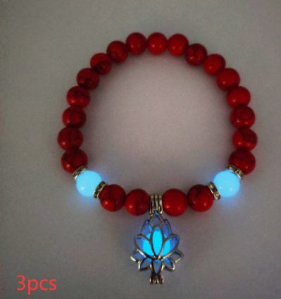 BoldlyBeautiful - Luminous Lotus Yoga Bracelet 2025