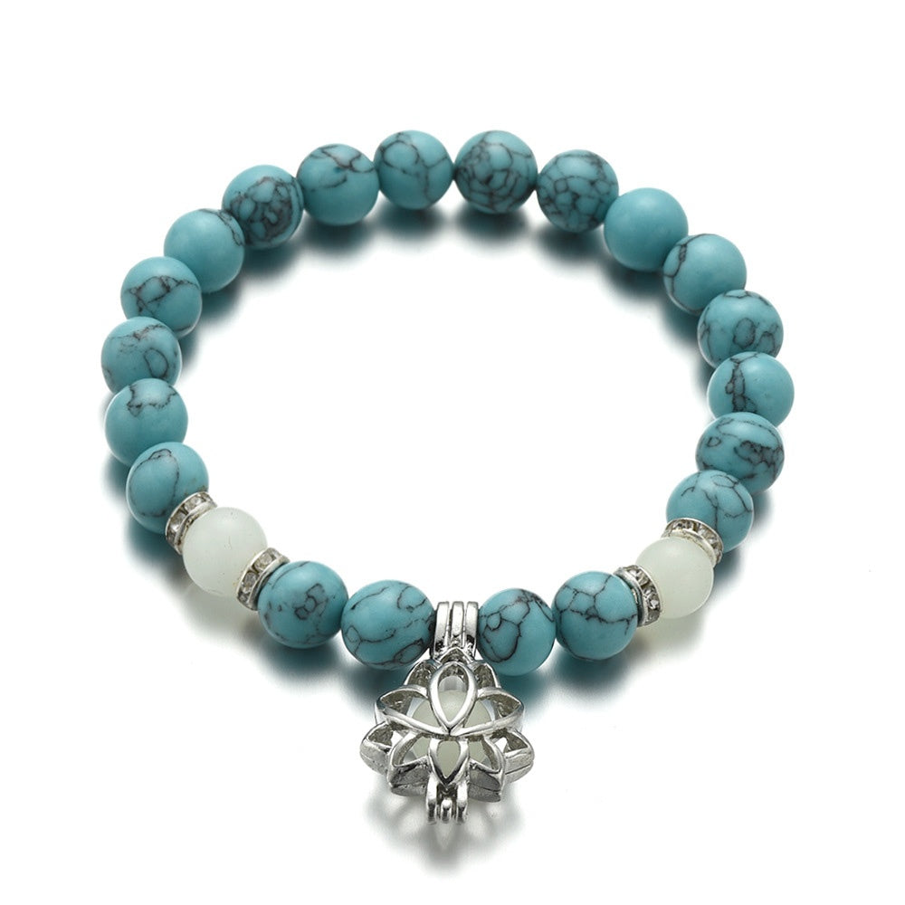 BoldlyBeautiful - Luminous Lotus Yoga Bracelet 2025